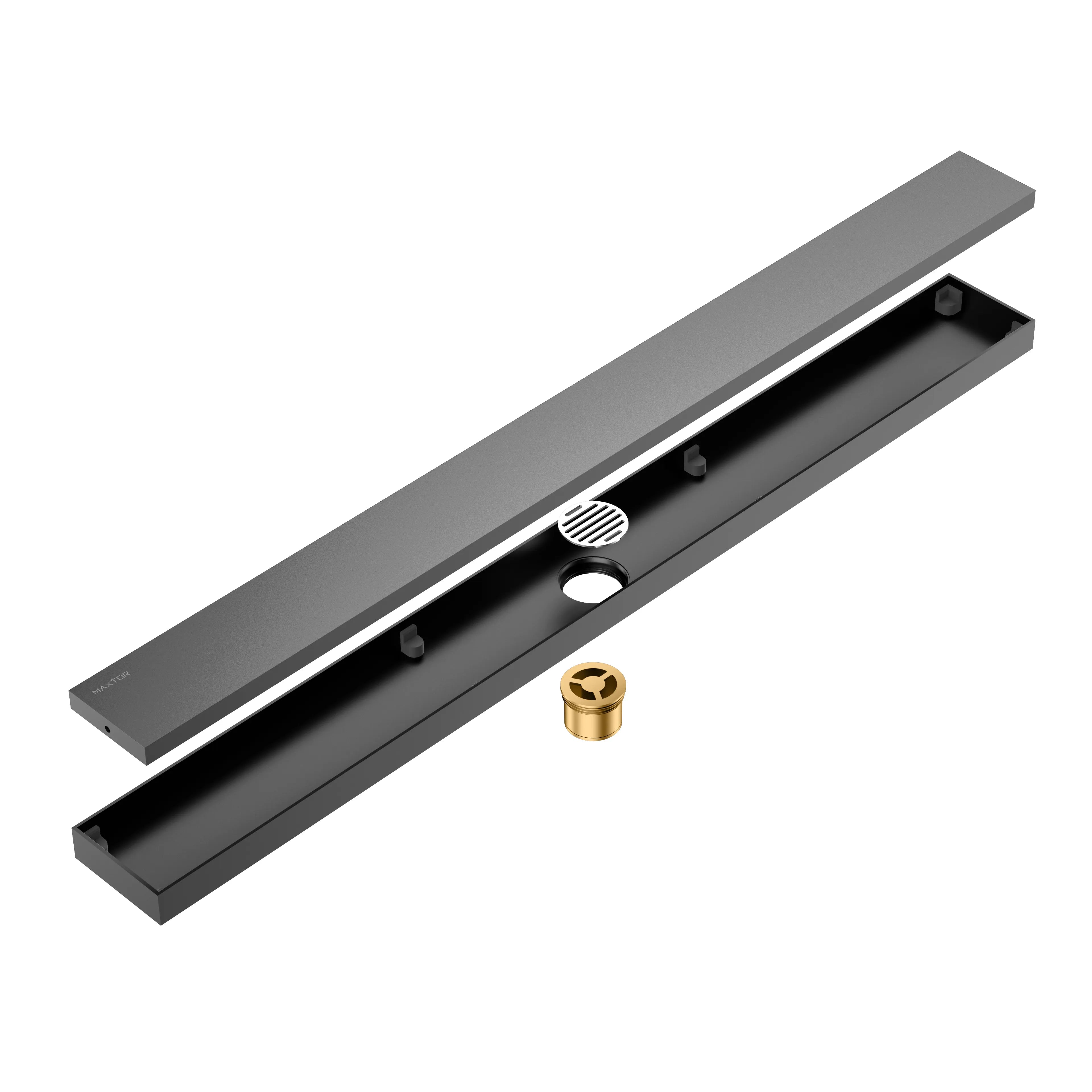 800x80x59mm SUS 304 Linear Shower Drain – Anti-Odor Core – BFD21008