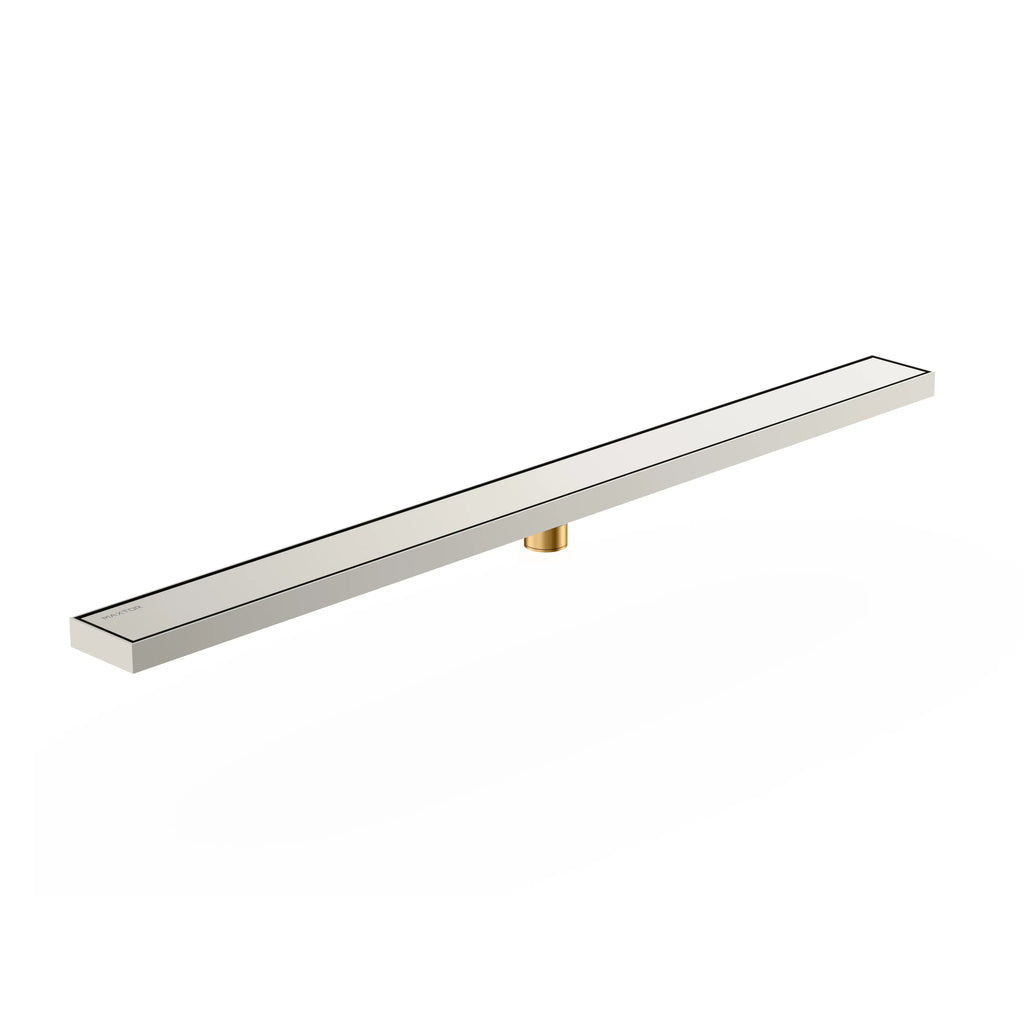 1000x80x59mm SUS 304 Linear Shower Drain with Anti-Odor Core-BFD21012