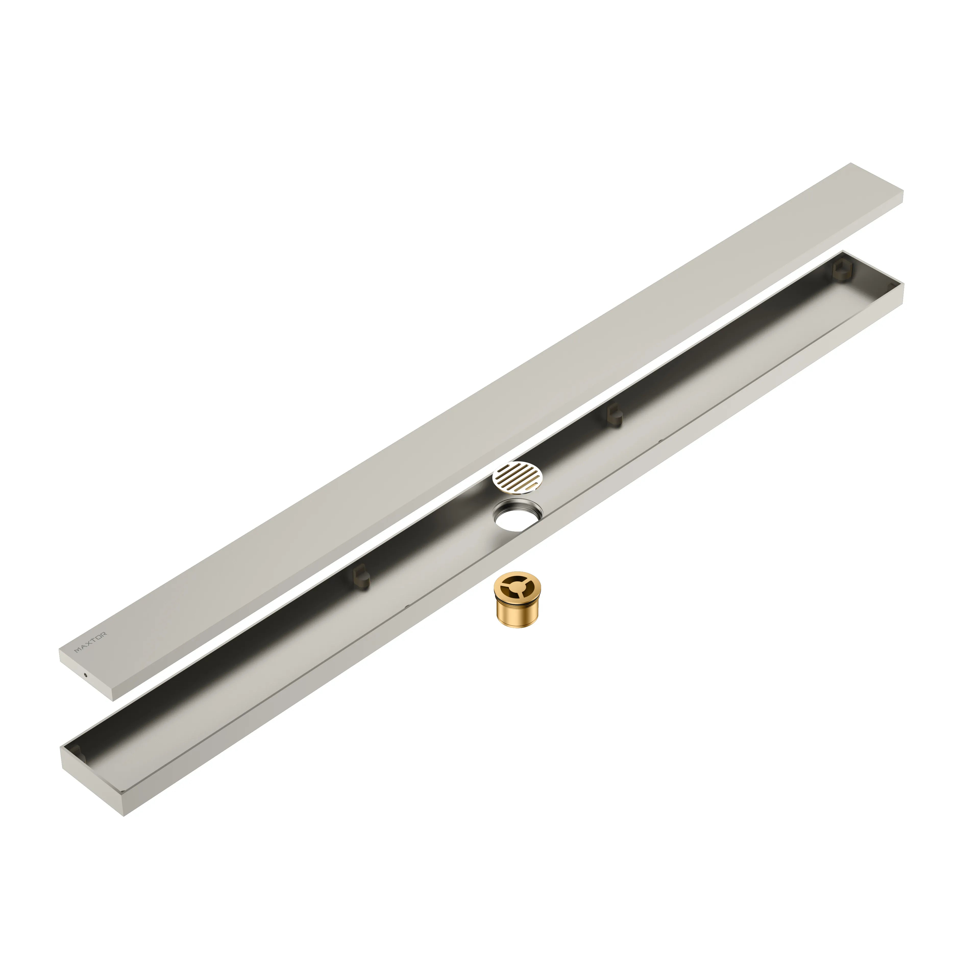 1000x80x59mm SUS 304 Linear Shower Drain with Anti-Odor Core-BFD21012