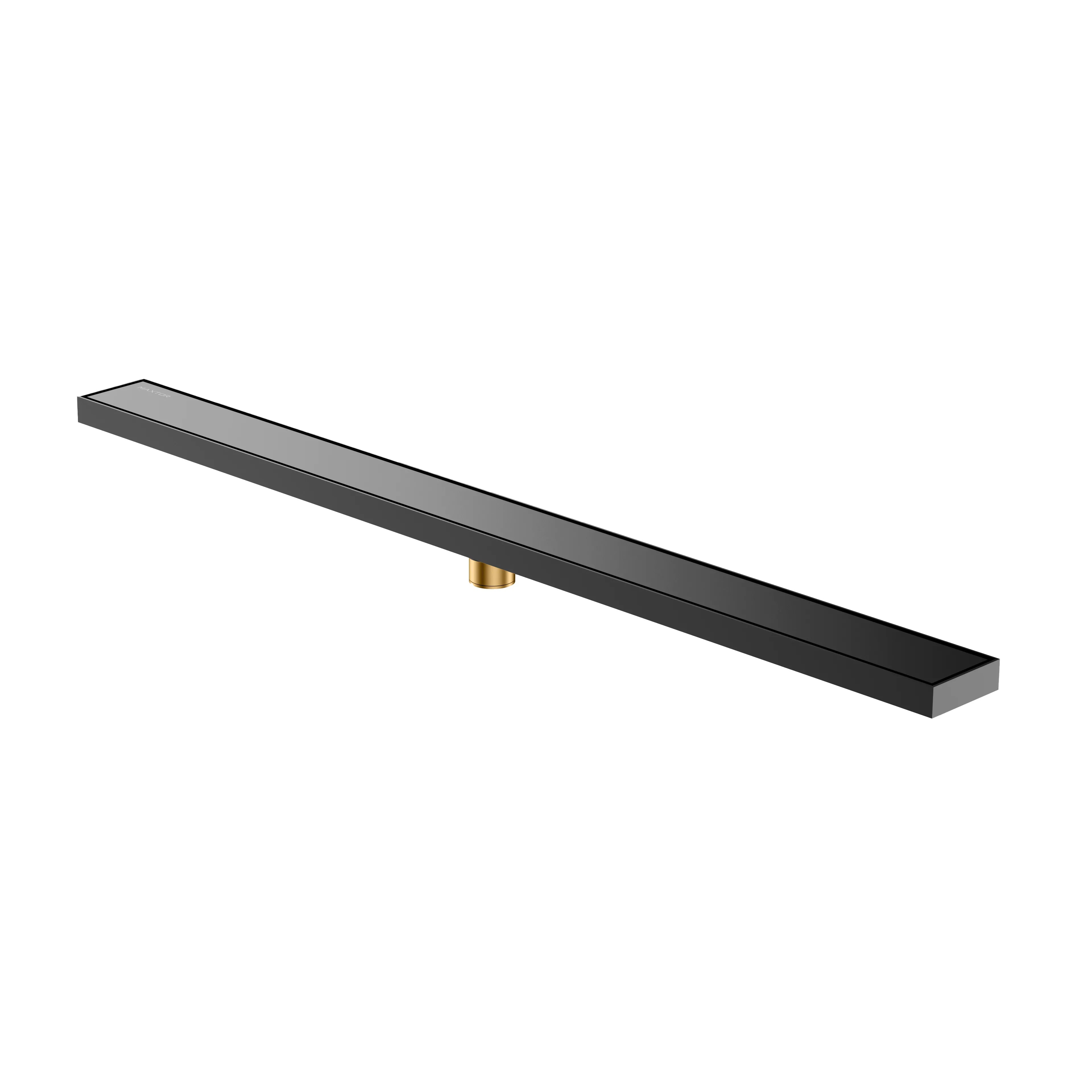 1000x80x59mm SUS 304 Linear Shower Drain with Anti-Odor Core-BFD21012 Brushed Gun Metal