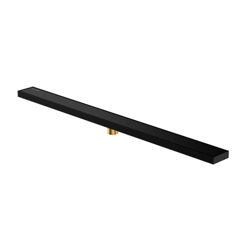 1000x80x59mm SUS 304 Linear Shower Drain with Anti-Odor Core-BFD21012 Matte Black