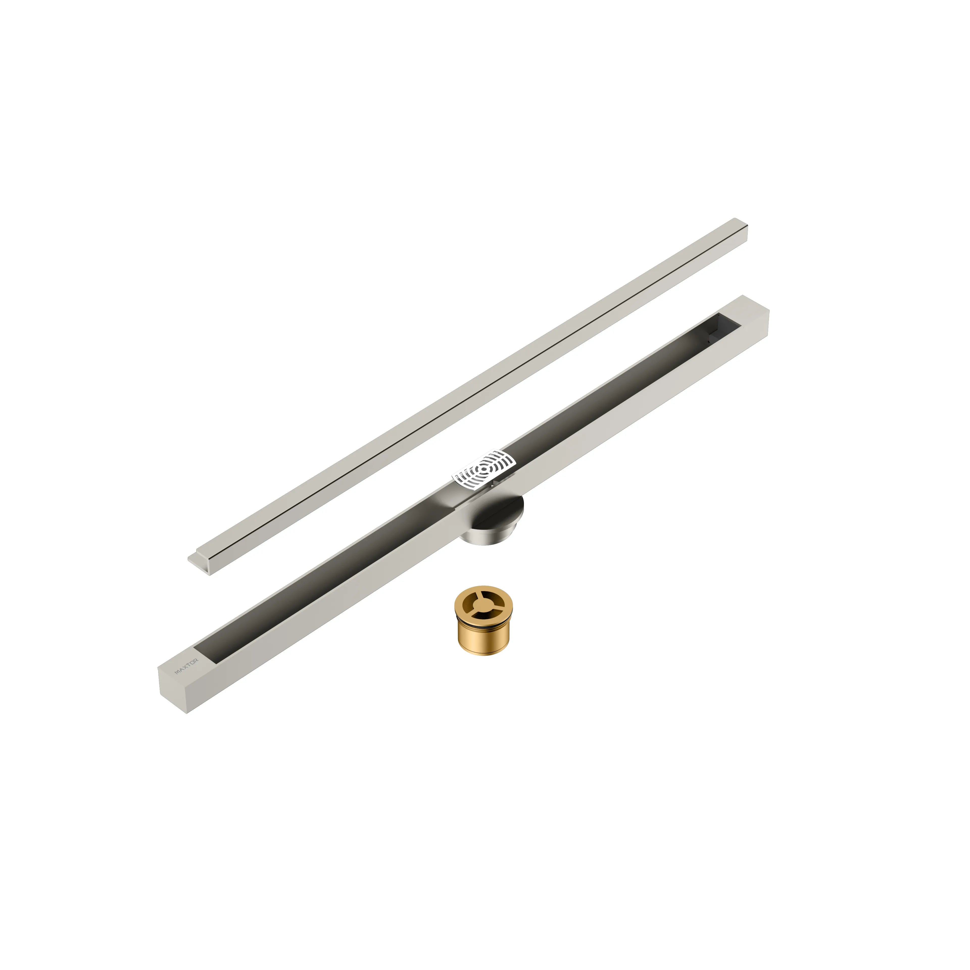 600x35x65mm Super Slim Linear Shower Drain – Anti-Odor Core – BFD21014