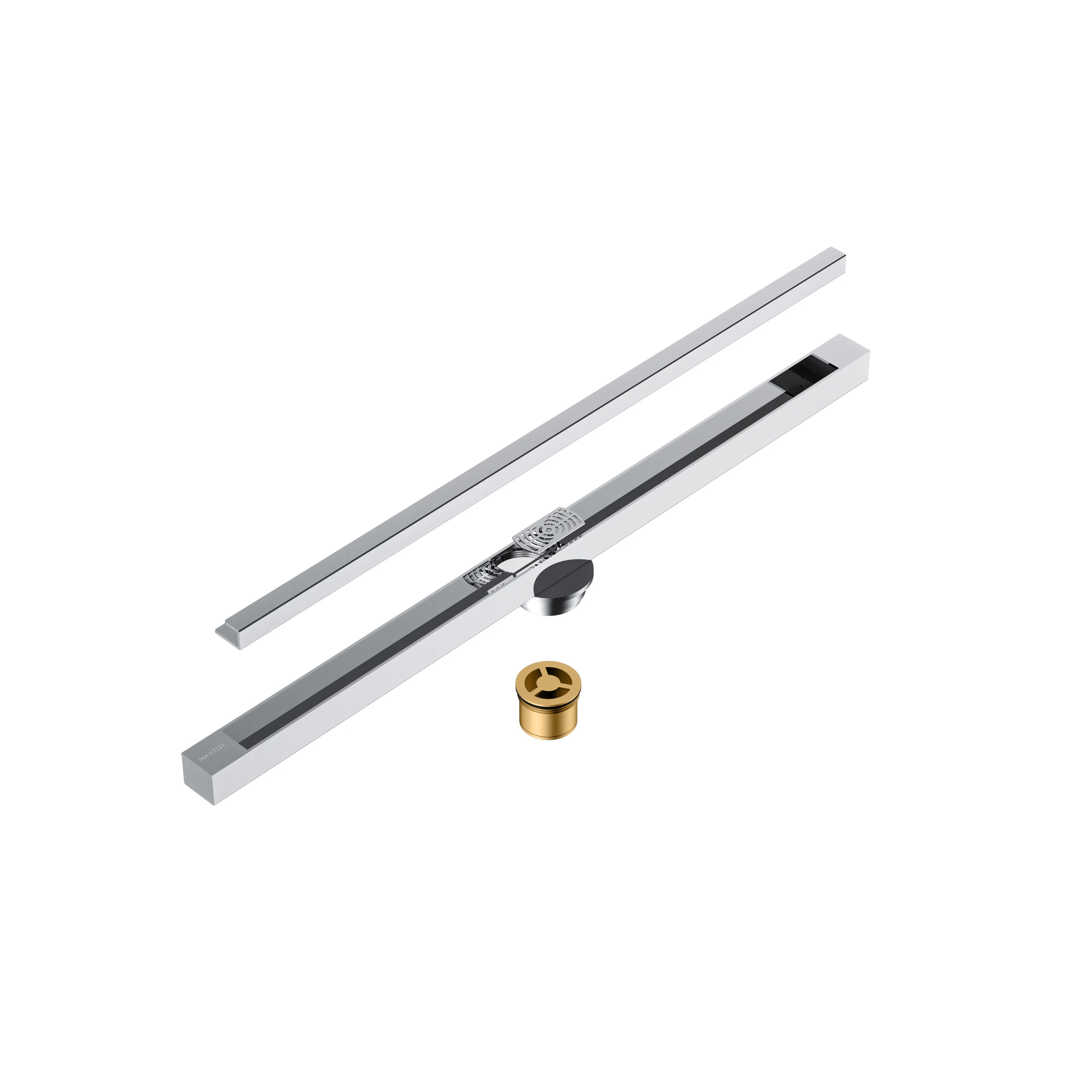 600x35x65mm Super Slim Linear Shower Drain – Anti-Odor Core – BFD21014