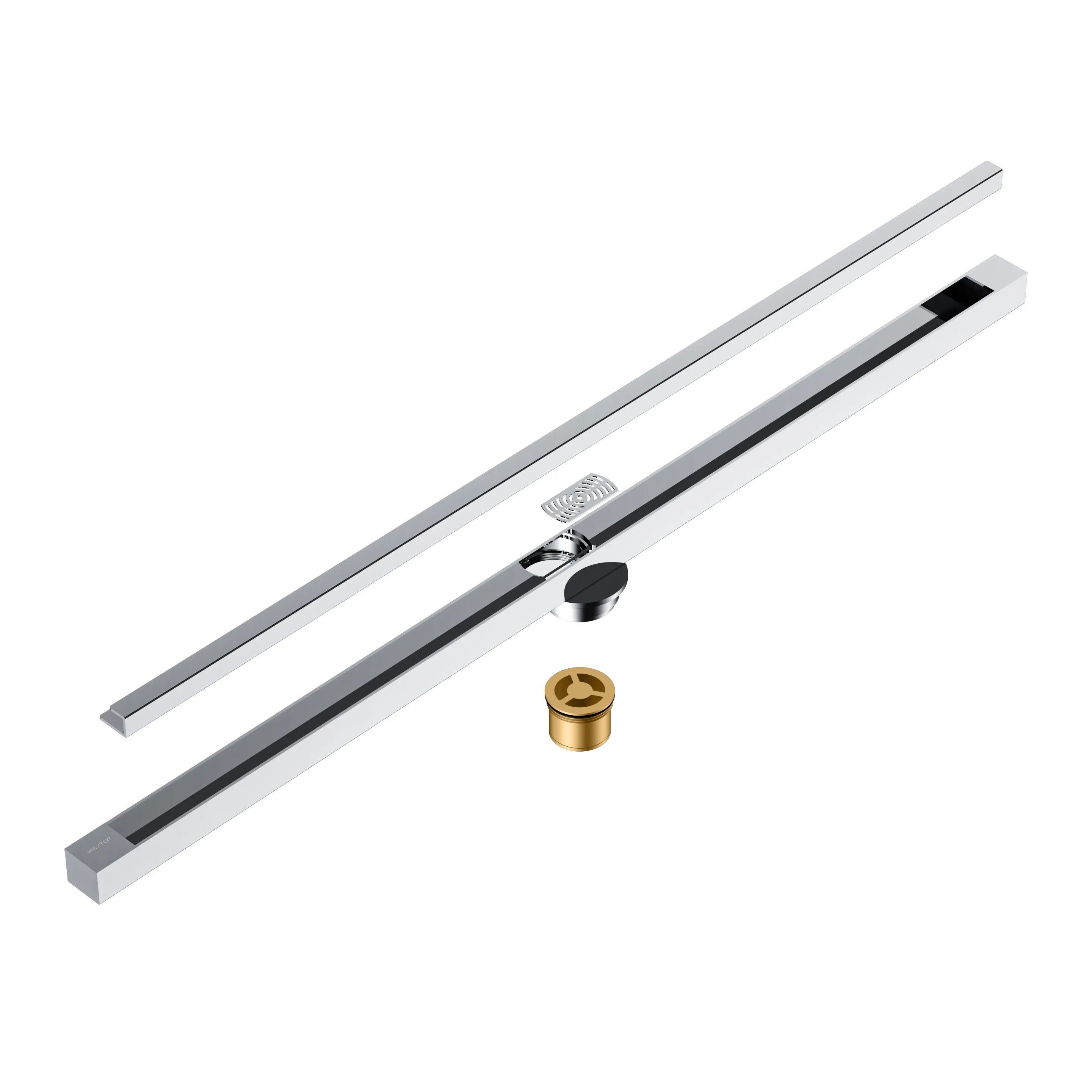 800x35x65mm Super Slim Linear Shower Drain – Anti-Odor Core – BFD21015