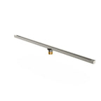 1000x35x65mm Super Slim Linear Shower Drain with Anti-Odor Core-BFD21016 Brushed Nickel