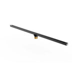 1000x35x65mm Super Slim Linear Shower Drain with Anti-Odor Core-BFD21016 Brushed Gun Metal