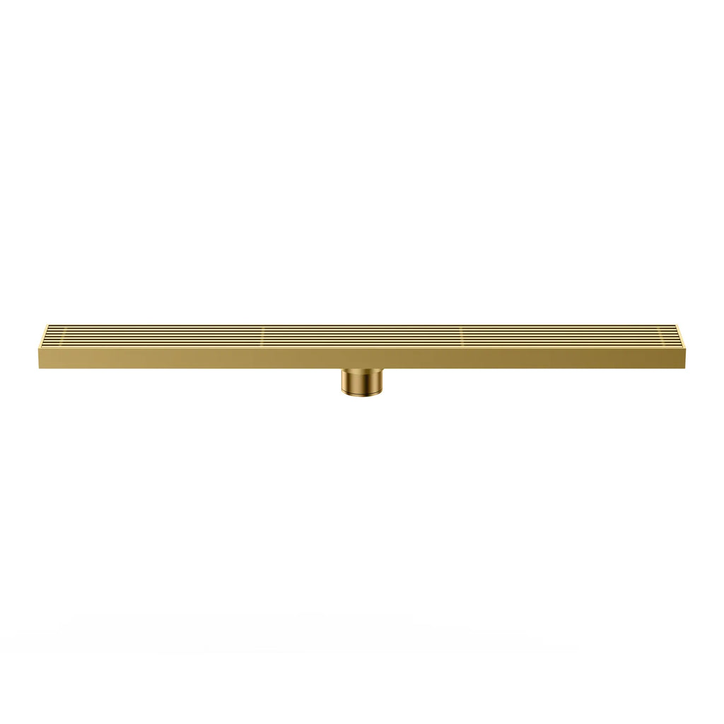 600x68x60mm Linear Shower Drain – Slotted Grate Cover – BFD21017