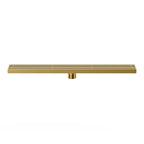600x68x60mm Linear Shower Drain – Slotted Grate Cover – BFD21017