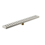 600x68x60mm Linear Shower Drain – Slotted Cover Design – BFD21020