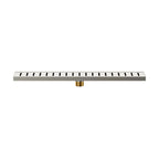 600x68x60mm Linear Shower Drain – Slotted Cover Design – BFD21020