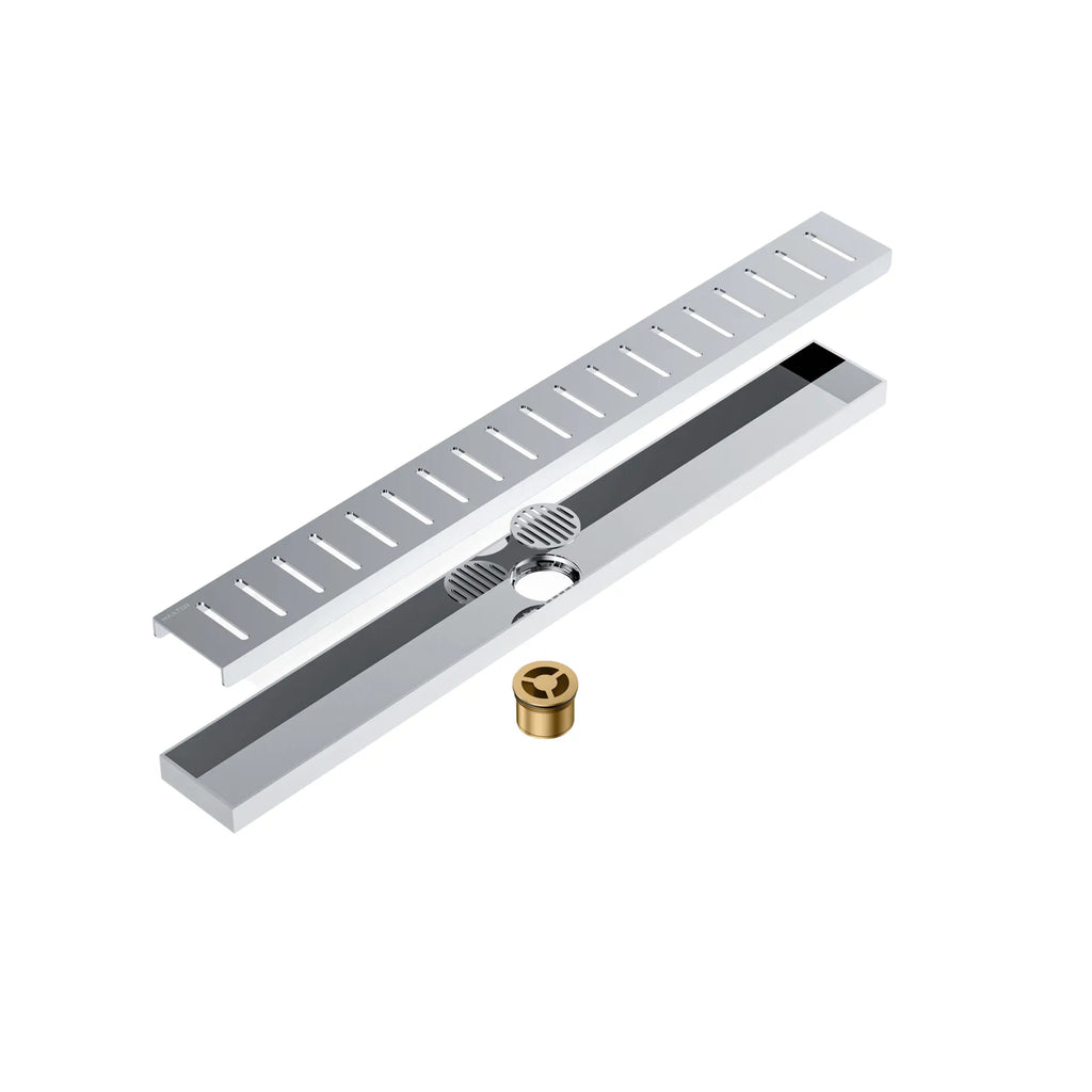 600x68x60mm Linear Shower Drain – Slotted Cover Design – BFD21020