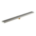 800x68x60mm Linear Shower Drain – Slotted Grate Cover – BFD21022