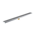 800x68x60mm Linear Shower Drain – Slotted Grate Cover – BFD21022