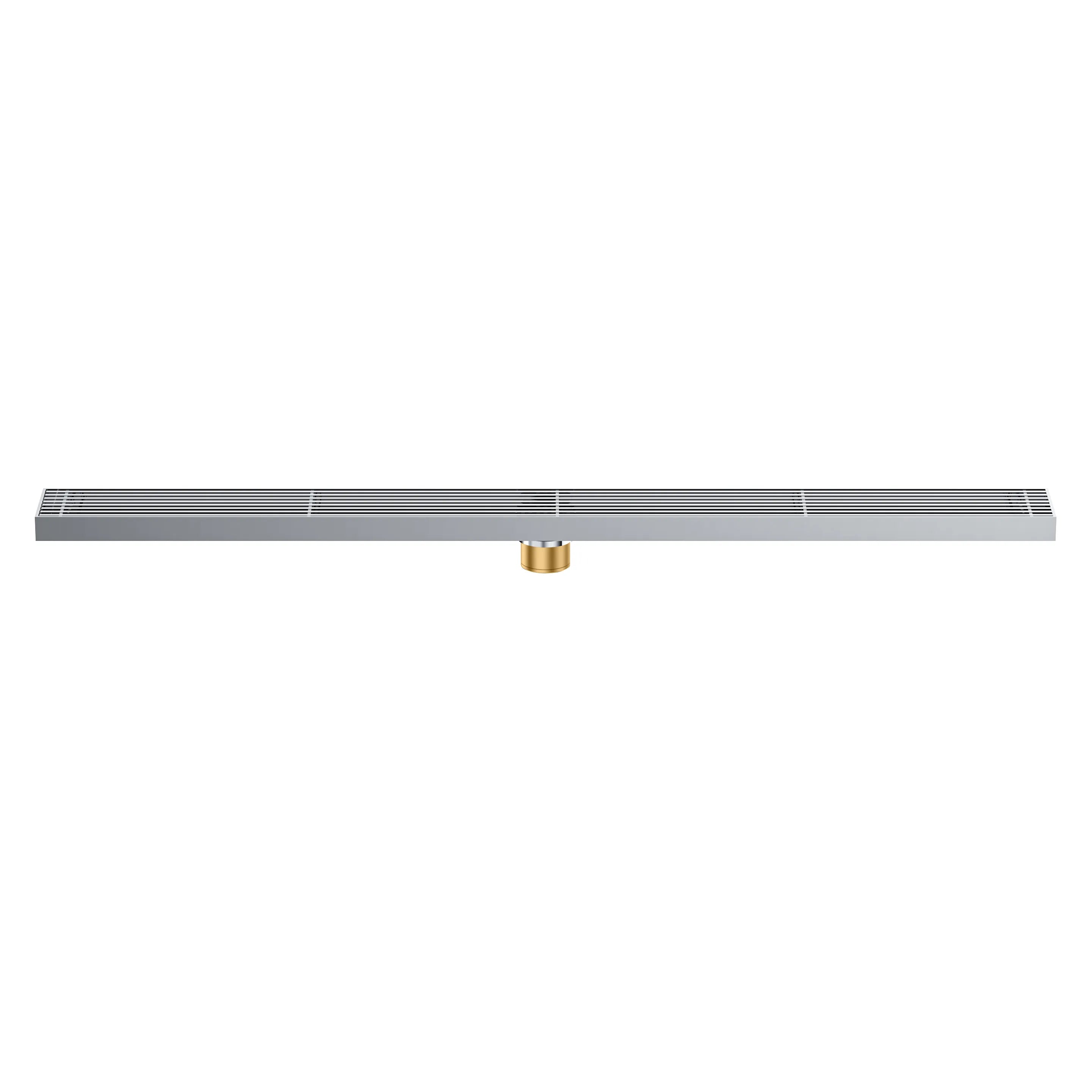 800x68x60mm Linear Shower Drain – Slotted Grate Cover – BFD21022