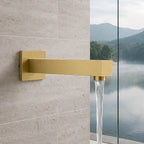 Cube Wall Mounted Bath Spout - 200mm Reach - BS0000