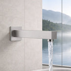 Cube Wall Mounted Bath Spout - 200mm Reach - BS0000