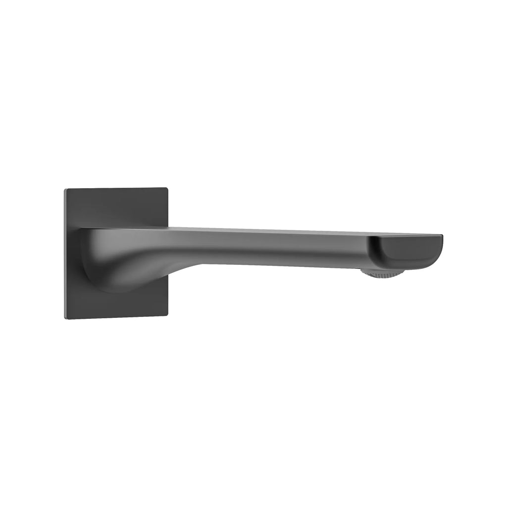 Timeless Wall Mounted Bath Spout - 200mm Reach - BS0003 Matte Black