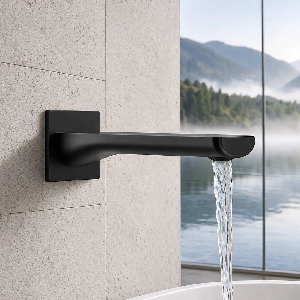 Timeless Wall Mounted Bath Spout - 200mm Reach - BS0003