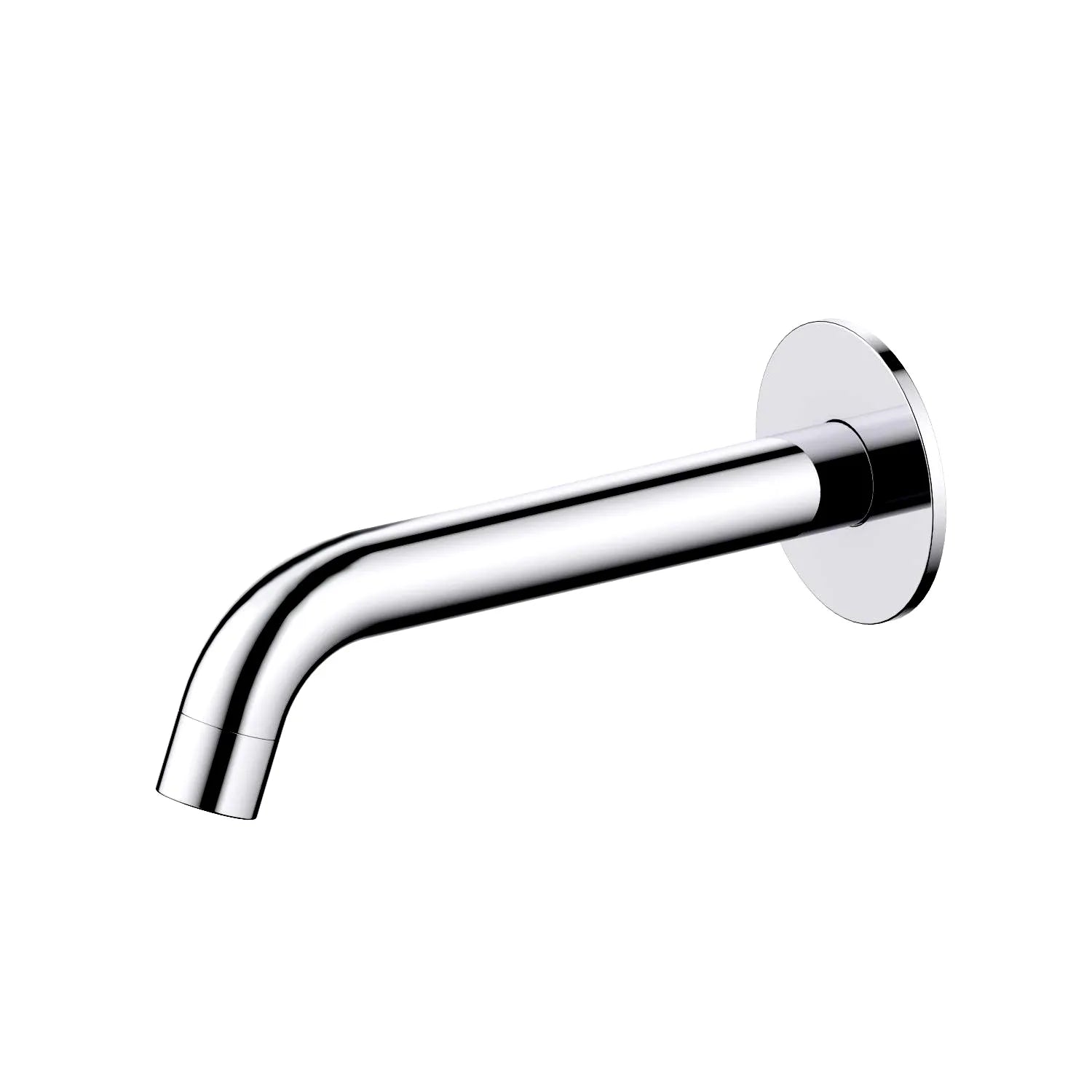 Solid Brass Wall-Mount Circular Bath Spout BS0004 Chrome