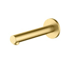 MAXTOR Ø25X180mm Solid Brass Bathtub Spout Feature Swiss Neoperl Aerator-BS0005 Brushed Gold