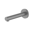 MAXTOR Ø25X180mm Solid Brass Bathtub Spout Feature Swiss Neoperl Aerator-BS0005 Brushed Gun Metal