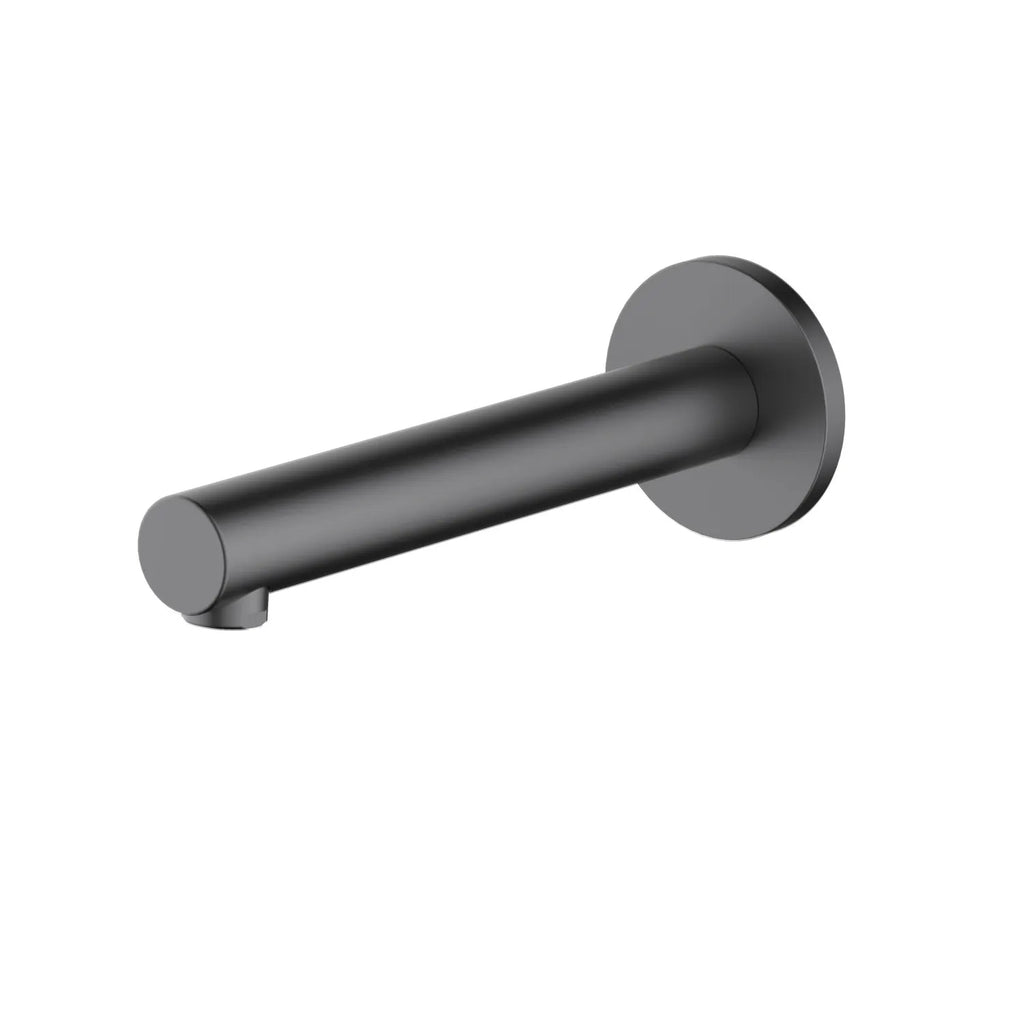 MAXTOR Ø25X180mm Solid Brass Bathtub Spout Feature Swiss Neoperl Aerator-BS0005 Matte Black