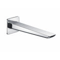 Square Wall Mounted Bathtub Filler Spout – 200mm Bath Outlet – BS0007 Chrome