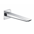 Square Wall Mounted Bathtub Filler Spout – 200mm Bath Outlet – BS0007 Chrome
