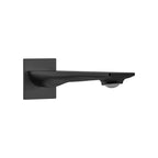 Slim Wall Mounted Bath Spout - 160mm Reach - BS0011 Matte Black