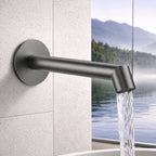 Wall Mounted Bathtub Spout with Neoperl Aerator – Solid Brass, Multi-Finish Options-BS0027