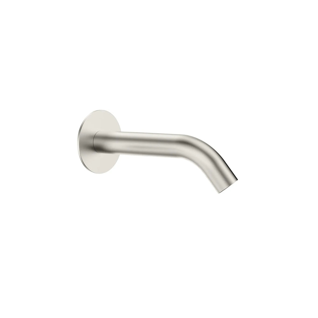 Wall Mounted Solid Brass Bathtub Spout – Swiss Neoperl Aerated Stream – BS0031 Brushed Nickel