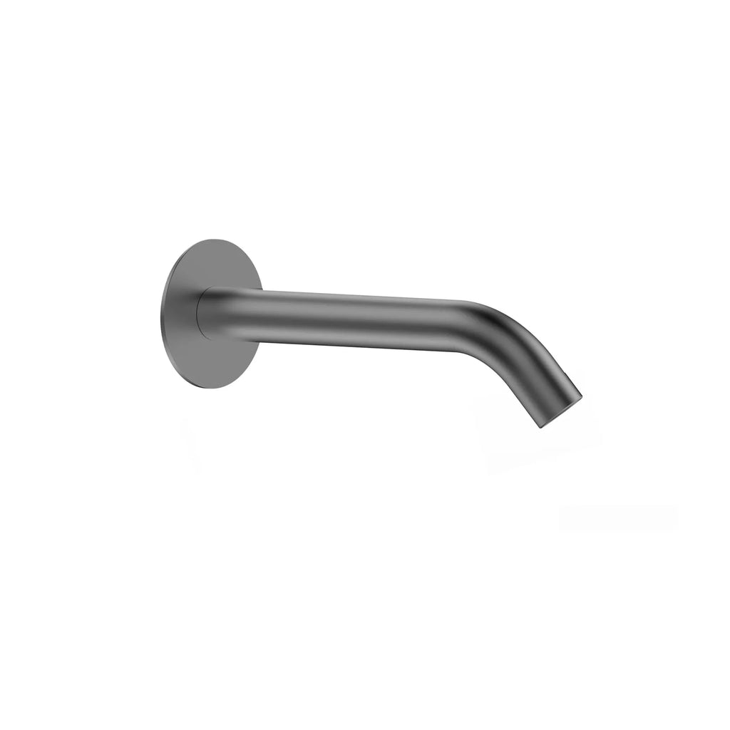 Wall Mounted Solid Brass Bathtub Spout – Swiss Neoperl Aerated Stream – BS0031 Brushed Gun Metal
