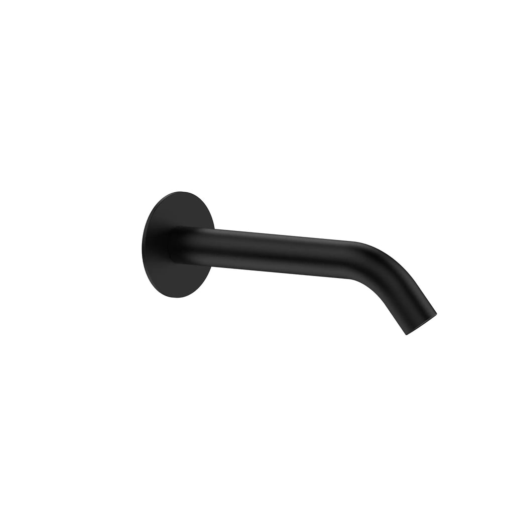 Wall Mounted Solid Brass Bathtub Spout – Swiss Neoperl Aerated Stream – BS0031 Matte Black