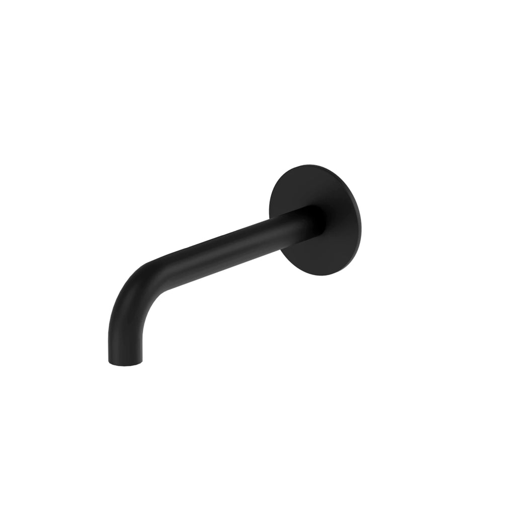 Wall Mounted Bath Spout – Solid Brass Tub Filler Spout – BS0033 Matte Black