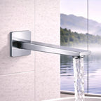 Square Wall Mounted Bath Spout - 210mm Reach - BS0064