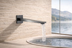Square Wall Mounted Bath Spout - 183mm Reach - BS0068