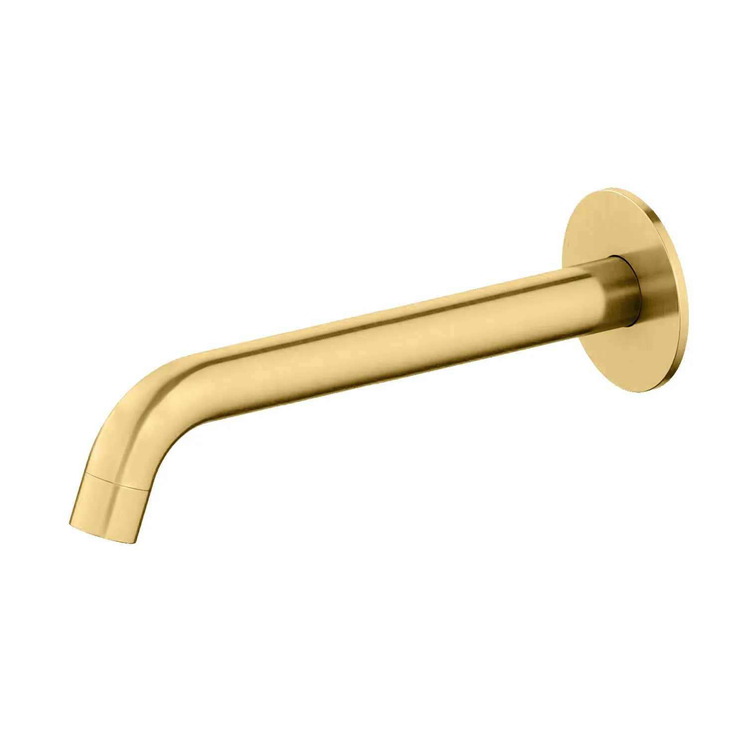 Circular Solid brass 210mm circular bath filler BS0104 Brushed Gold