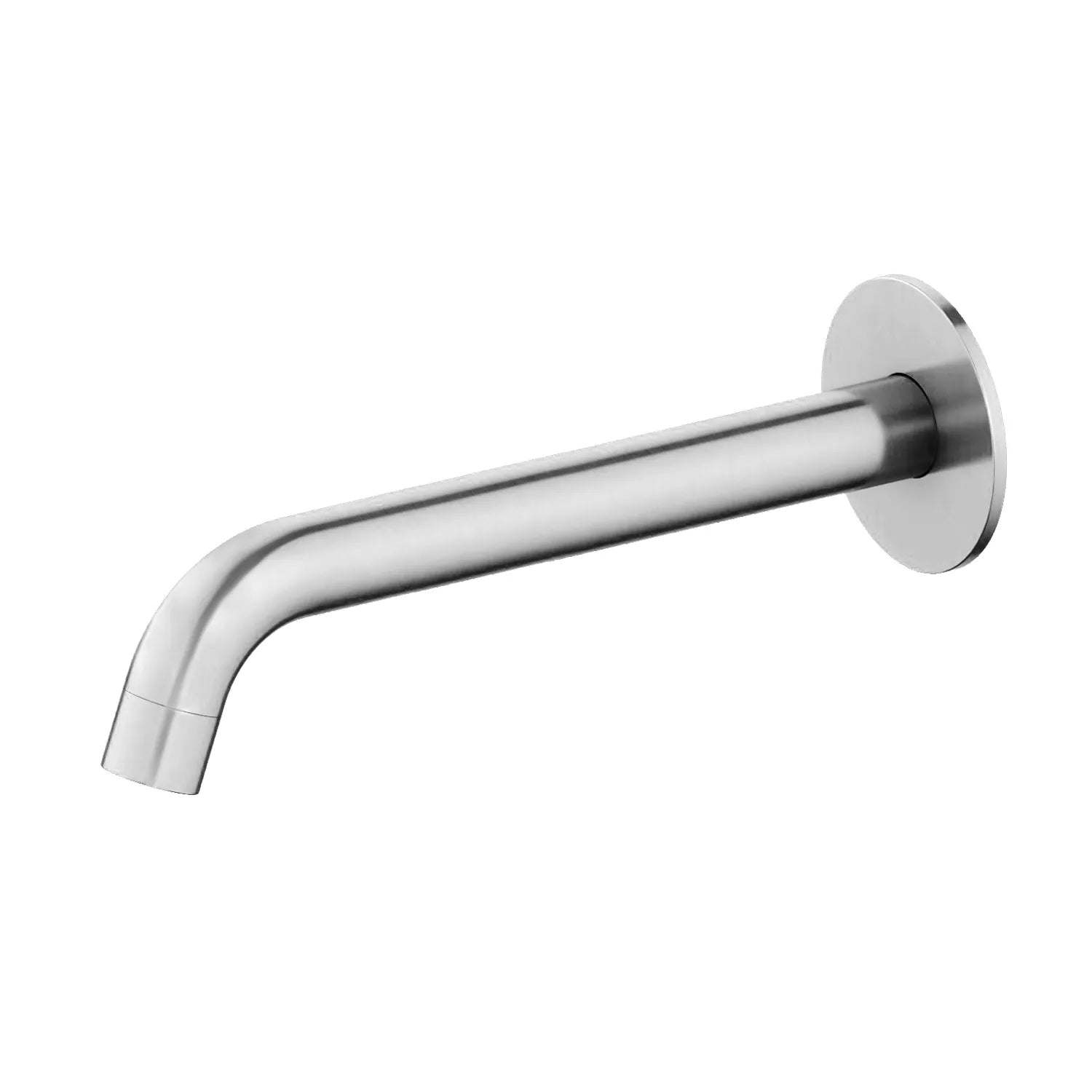 Circular Solid brass 210mm circular bath filler BS0104 Brushed Nickel