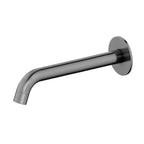 Circular Solid brass 210mm circular bath filler BS0104 Brushed Gun Metal