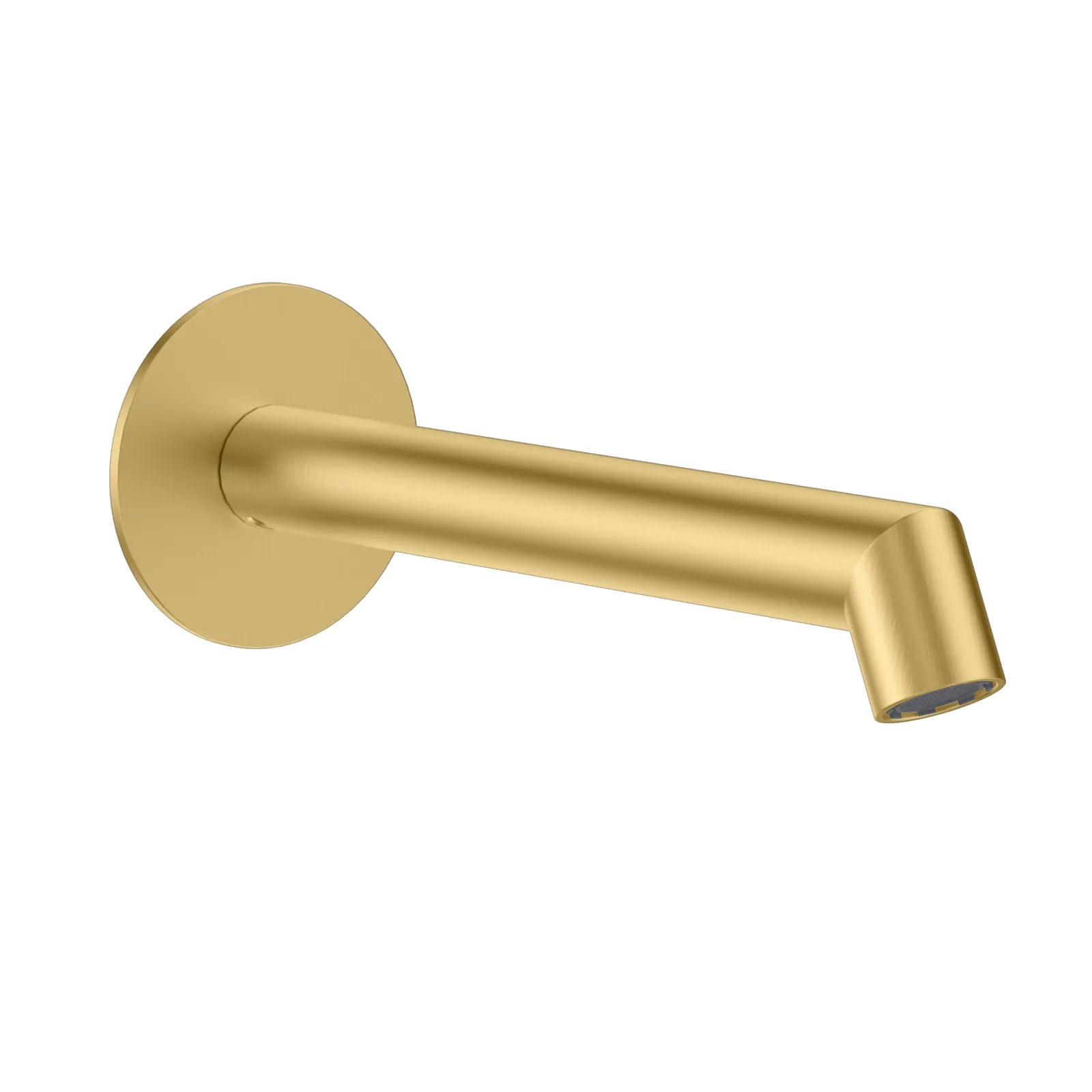 Wall Mounted Bathtub Spout with Neoperl Aerator – Solid Brass, Multi-Finish Options-BS0127 Brushed Gold