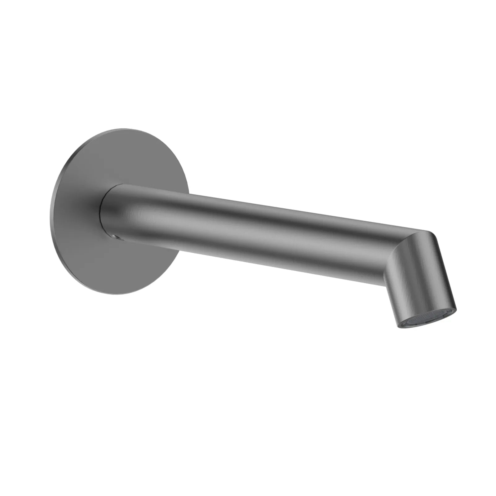 Wall Mounted Bathtub Spout with Neoperl Aerator – Solid Brass, Multi-Finish Options-BS0127 Brushed Gun Metal