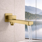 BS0200 Wall-Mount Swivel Square Bath Spout 200mm