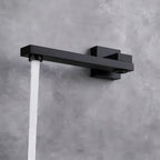 3 Way Thermostatic Wall Concealed Shower System with Rainfall, Hand Shower & Bathtub Spout AV51300