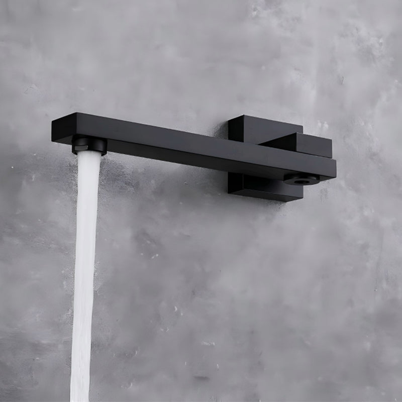 BS0200 Wall-Mount Swivel Square Bath Spout 200mm
