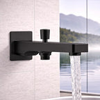Wall Mounted Bathtub Spout with Diverter – Solid Brass 184mm Reach-BS0201