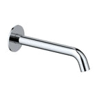 Solid Brass Wall-Mount Circular Bath Spout BS0004 Chrome 300mm
