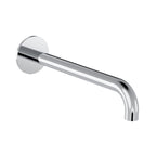150/200/250mm Wall-Mounted SUS 304 Bathtub Spout – G 1/2" Male, Swiss Neoperl Aerator – BS06 Series Chrome 250mm