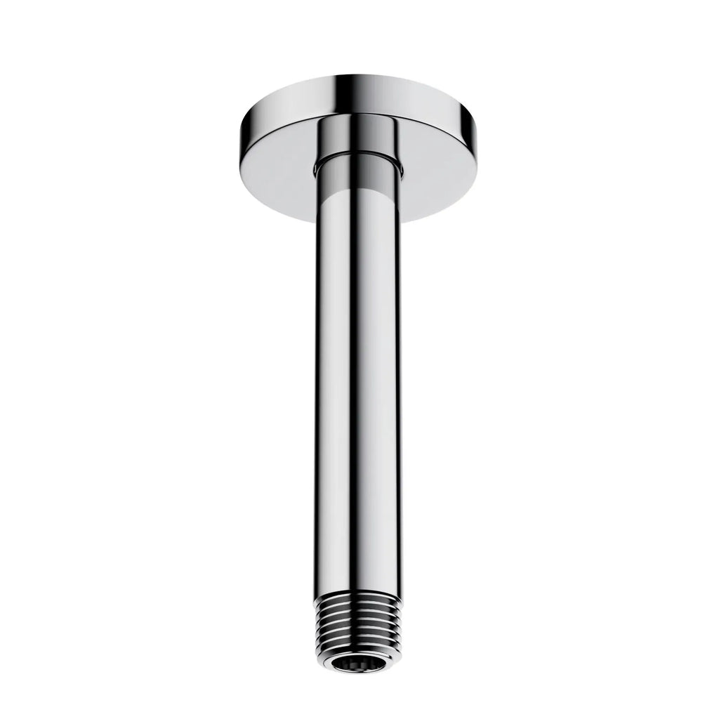 150/200/250/300mm Brass Ceiling Shower Arm – Ceiling Mounted Shower Connection – BSA1501 Chrome 150mm