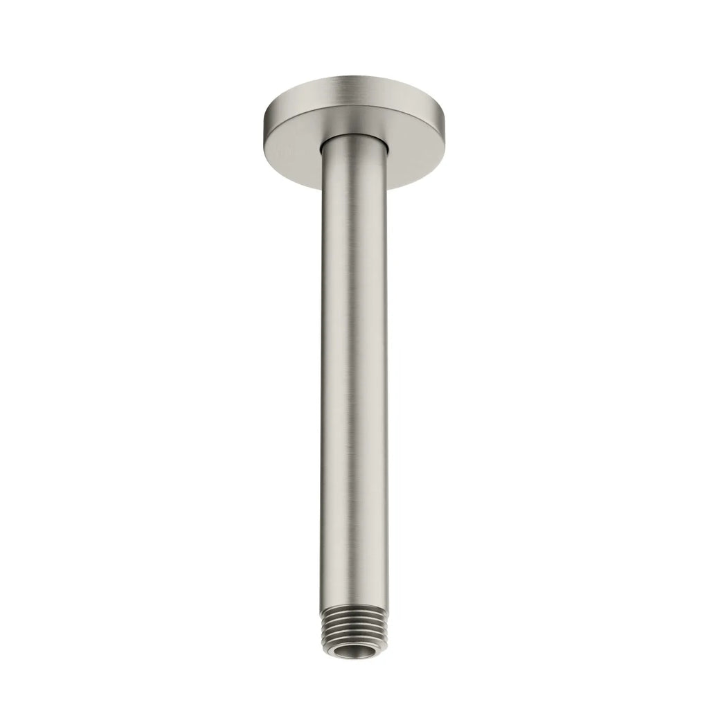 150/200/250/300mm Brass Ceiling Shower Arm – Ceiling Mounted Shower Connection – BSA1501 Brushed Nickel 200mm