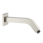 230mm Slim Wall Mounted Shower Arm – Solid Brass Shower Arm – BSA2004 Brushed Nickel